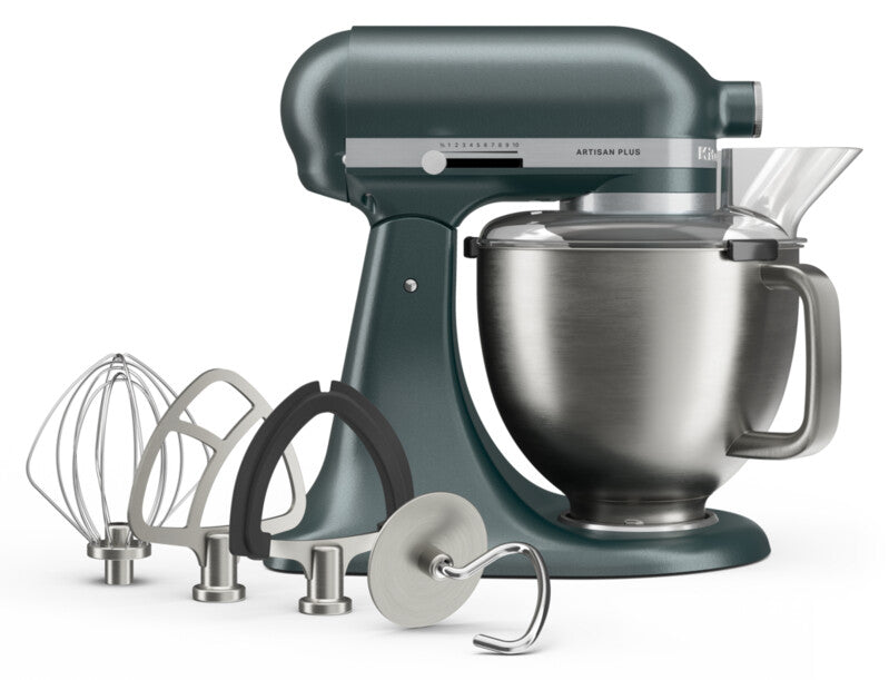 KitchenAid 4,7 L 5KSM50 Artisan Plus Küchenmaschine Pastalover mit 3-in-1 Nudelvorsatz