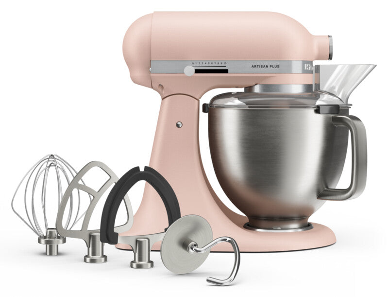 KitchenAid 4,7L 5KSM50PKVE Küchenmaschine - Artisan Plus mit GRATIS Glasschüssel