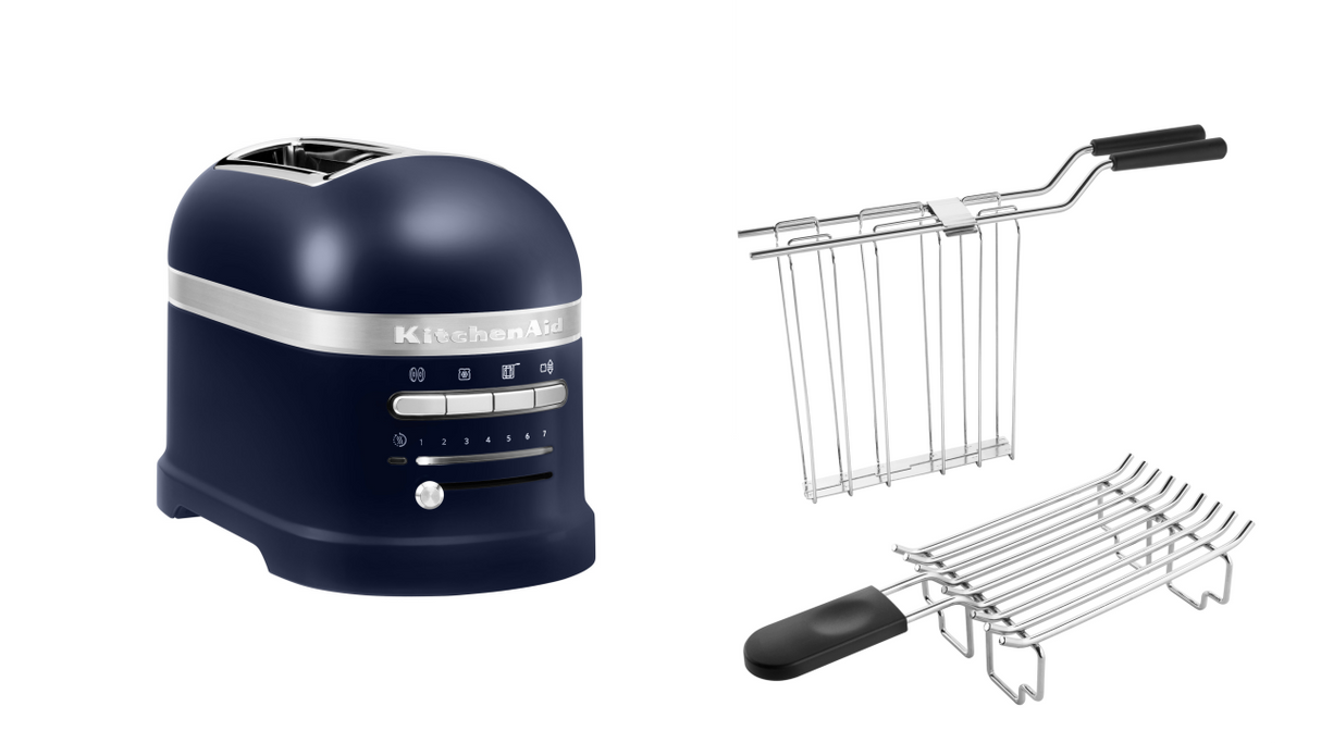 KitchenAid Paket 1, Toaster + Brötchenaufsatz Artisan 5KMT2204