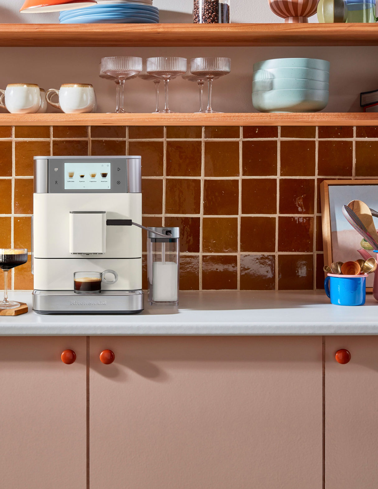 KitchenAid Espresso Collection vollautomatische Espressomaschine KF8 5KES8558