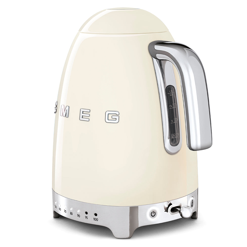 Smeg 50's Wasserkocher mit regelbarer Temperatureinstellung 1,7 L