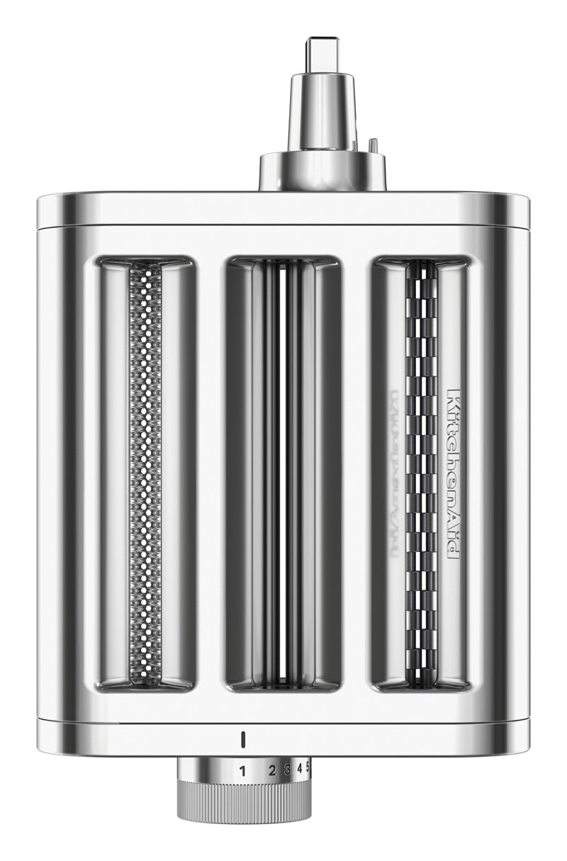 KitchenAid 4,7 L 5KSM50 Artisan Plus Küchenmaschine Pastalover mit 3-in-1 Nudelvorsatz