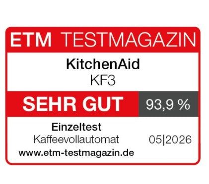KitchenAid Kaffeevollautomat KF3 mit Iced Coffee-Funktion