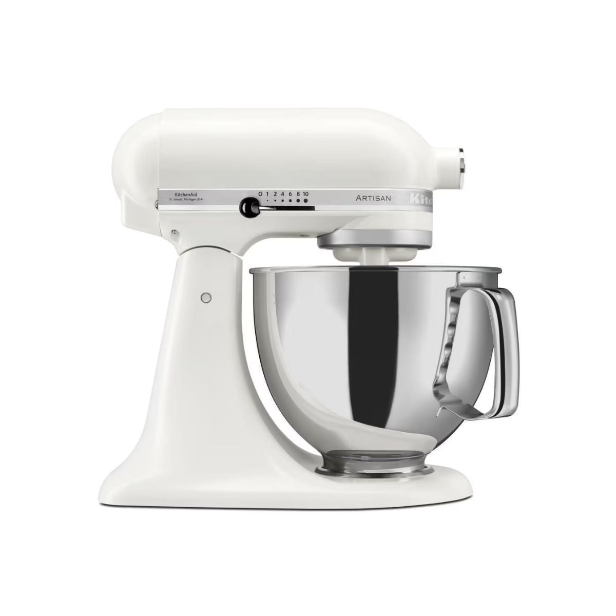 KitchenAid 4,8 L 5KSM175 Artisan Küchenmaschine Pastrylover mit Kunststofffleischwolf+Spritzgebäckvorsatz und Patisserie Buch