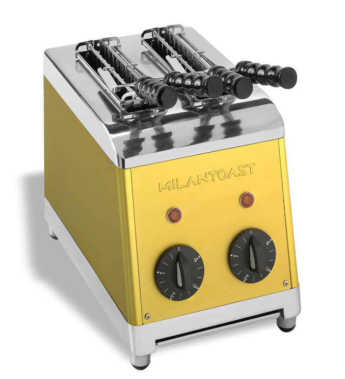 Milantoast Sandwichtoaster mit Zangen