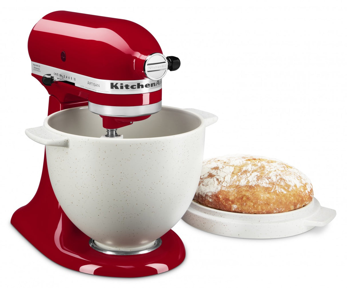 KitchenAid Brot-Backschüssel 5KSM2CB5BGS Grey Speckle