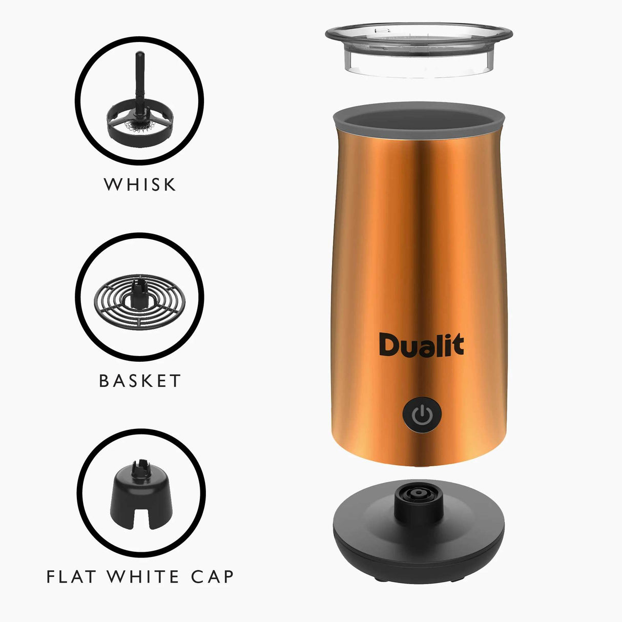 Dualit Milch- und Schokoladenaufschäumer