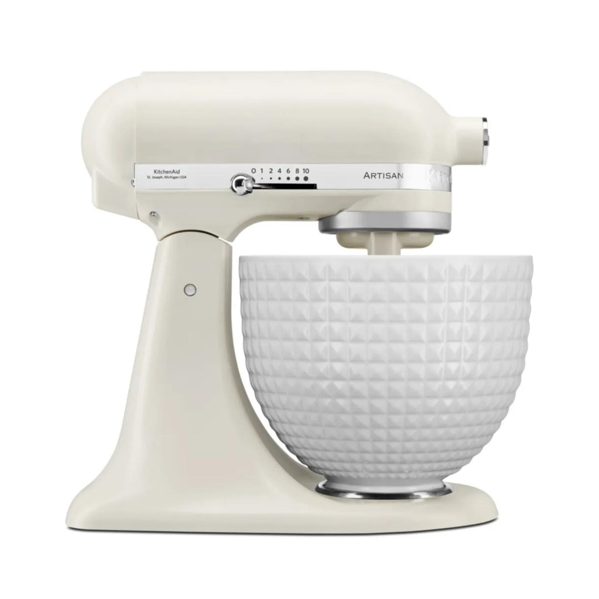 Monochrome Collection: KitchenAid Artisan 4,7 Liter Porcelain White KSM156 Küchenmaschine
