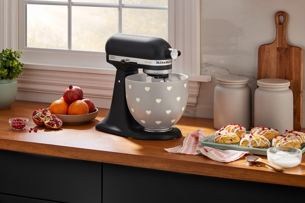 KitchenAid 4,8 L Keramikschüssel Layered Hearts 5KSM2CB5CH