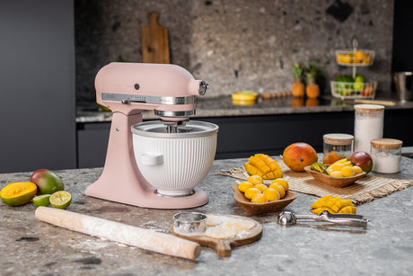 KitchenAid 4,8 L 5KSM175 Artisan Küchenmaschine Allrounderset mit Gemüseschneider+Fleischwolf+Spritzgebäckvorsatz