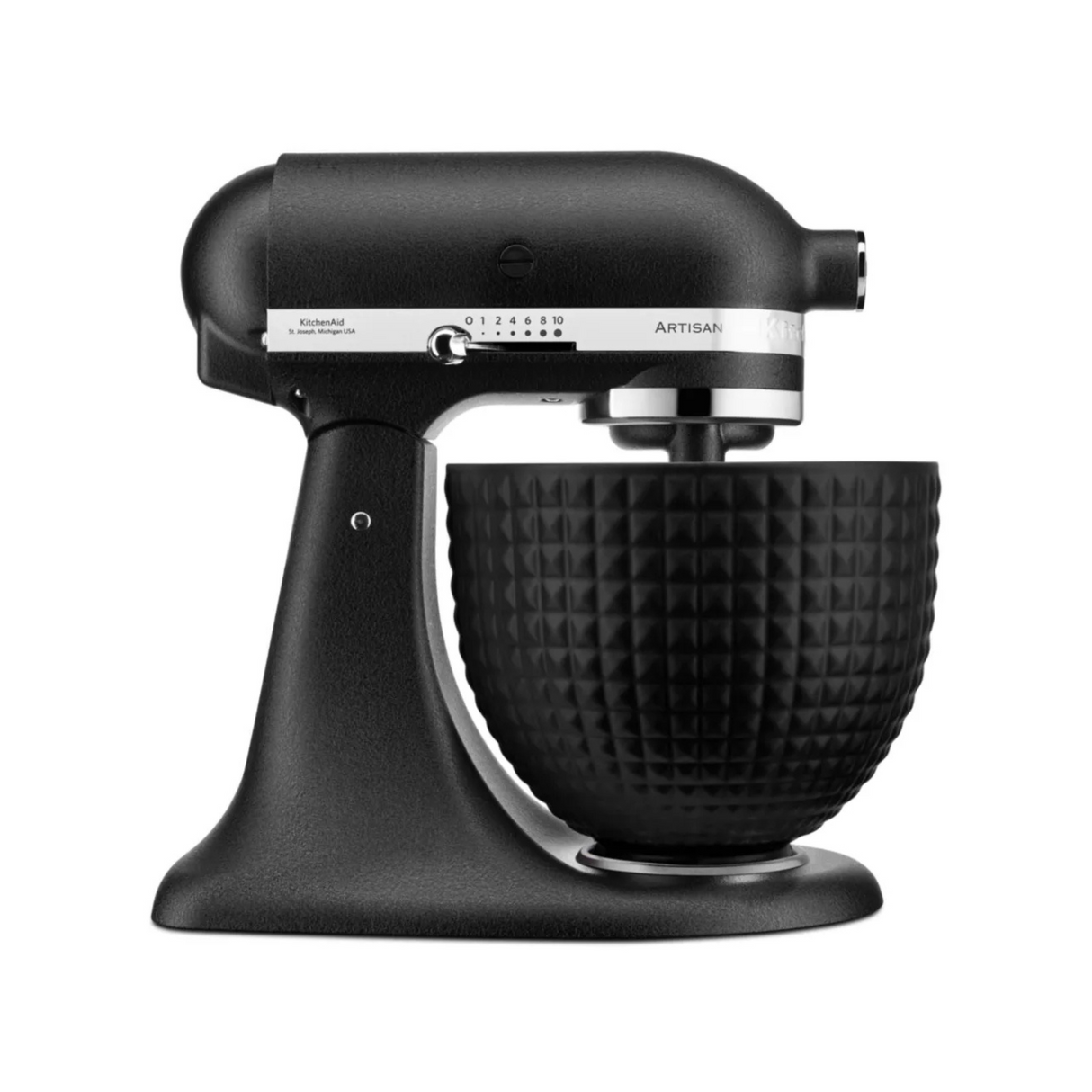 Monochrome Collection: KitchenAid Artisan 4,7 Liter Gusseisen Schwarz KSM156 Küchenmaschine