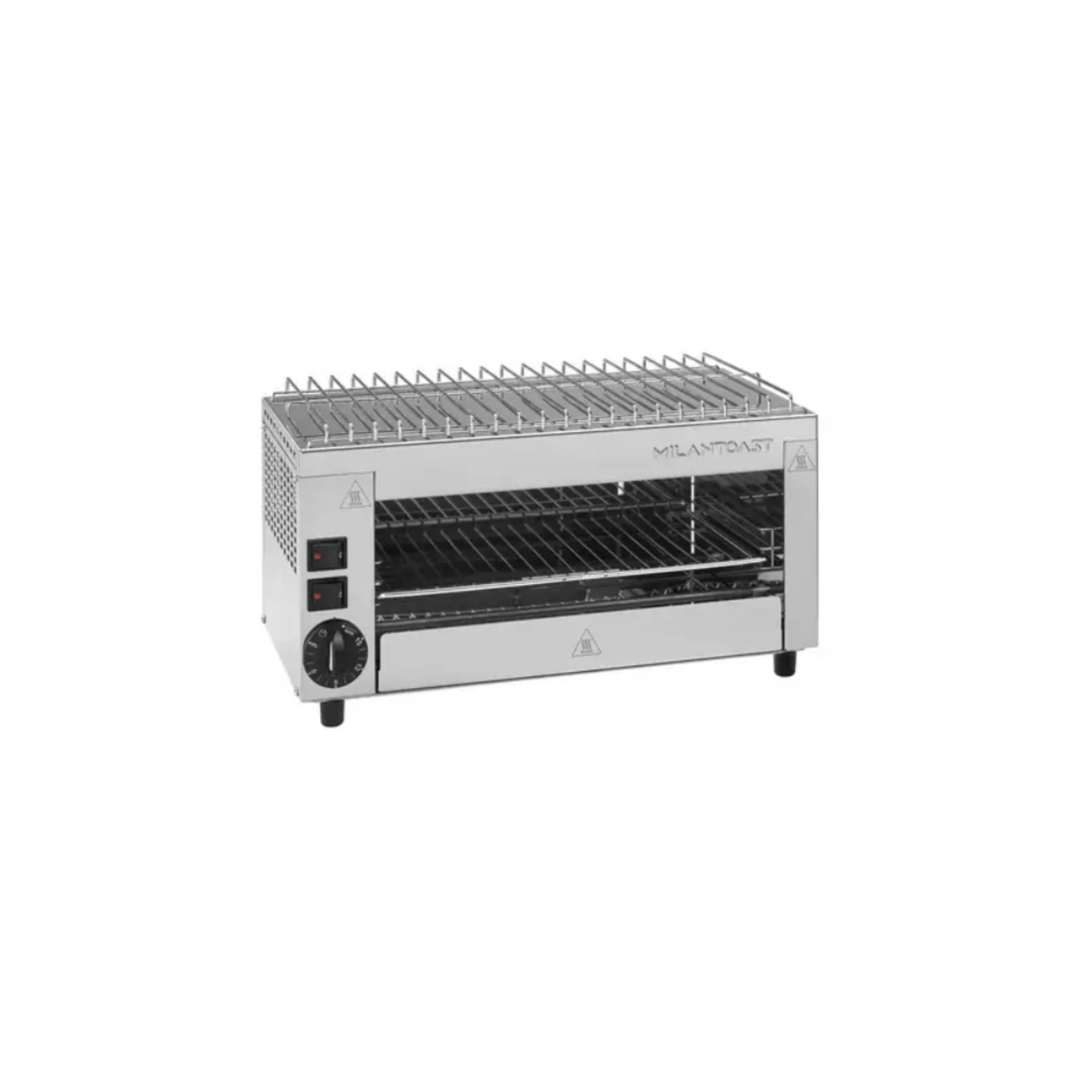 Milantoast Infrarotgrill Toaster, mit 3 Zangen