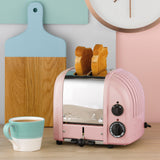 Dualit Toaster Paket 2, 2er Toaster mit Sandwichzange und Brötchenaufsatz