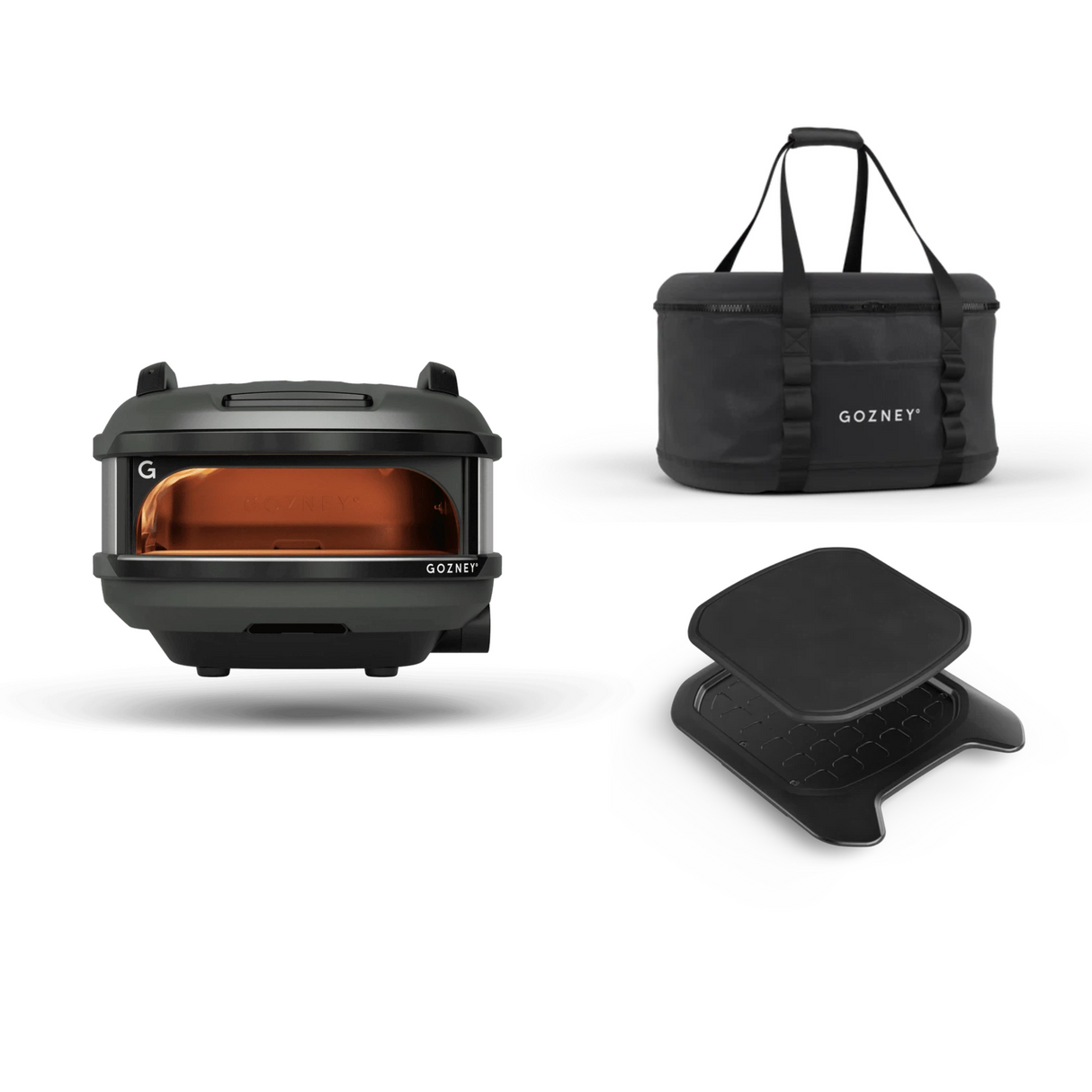 Gozney Tread Pizzaofen + Transporttasche + Roof Rack