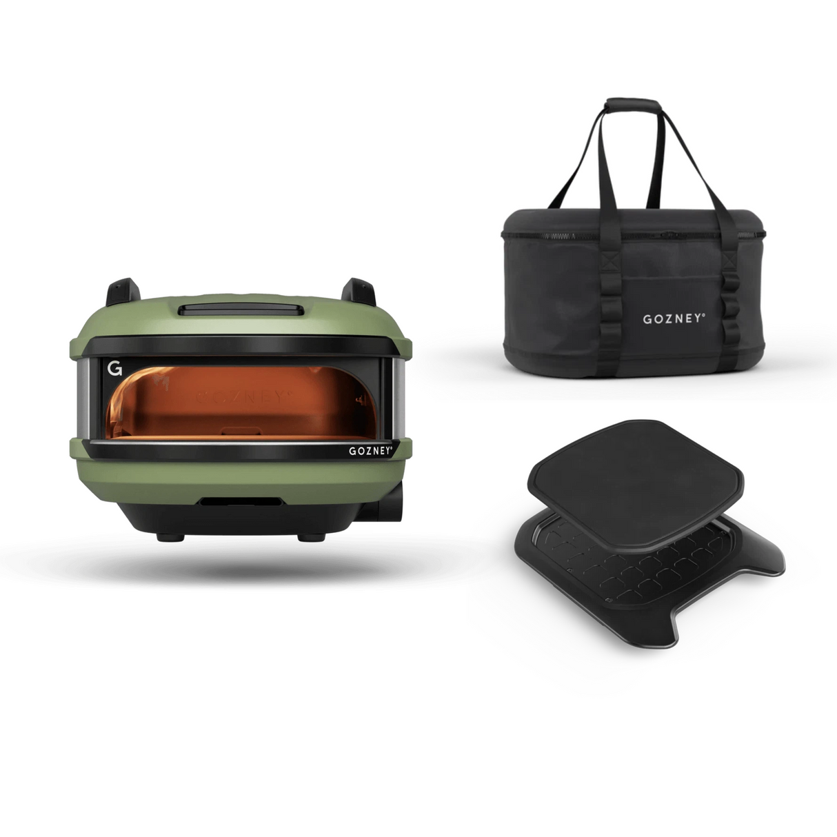 Gozney Tread Pizzaofen + Transporttasche + Roof Rack