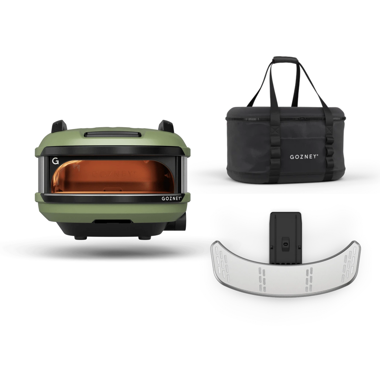 Gozney Tread Pizzaofen + Transporttasche + Frontablage