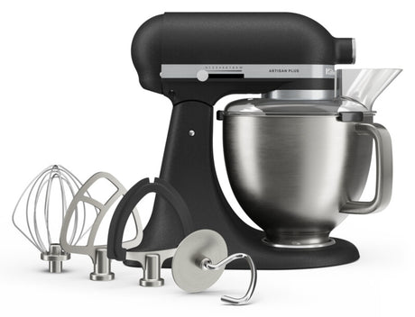 KitchenAid 4,7L 5KSM50PKVE Küchenmaschine - Artisan Plus mit GRATIS Glasschüssel