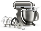 KitchenAid 4,7L 5KSM50PKVE Küchenmaschine - Artisan Plus mit GRATIS Glasschüssel