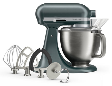 KitchenAid 4,7L 5KSM50PKVE Küchenmaschine - Artisan Plus mit GRATIS Glasschüssel