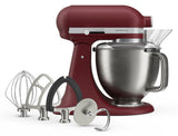 KitchenAid 4,7L 5KSM50PKVE Küchenmaschine - Artisan Plus mit GRATIS Glasschüssel