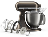 KitchenAid 4,7L 5KSM50PKVE Küchenmaschine - Artisan Plus mit GRATIS Glasschüssel