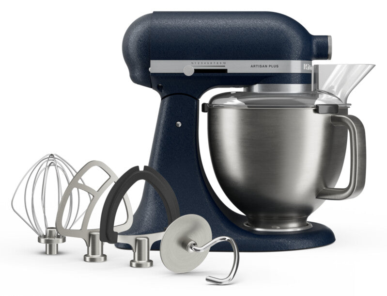 KitchenAid 4,7L 5KSM50PKVE Küchenmaschine - Artisan Plus mit GRATIS Glasschüssel