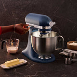 KitchenAid 4,7L 5KSM50PKVE Küchenmaschine - Artisan Plus mit GRATIS Glasschüssel
