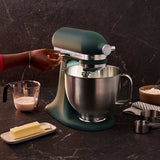 KitchenAid 4,7L 5KSM50PKVE Küchenmaschine - Artisan Plus mit GRATIS Glasschüssel