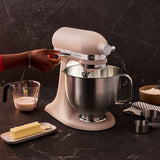 KitchenAid 4,7L 5KSM50PKVE Küchenmaschine - Artisan Plus mit GRATIS Glasschüssel