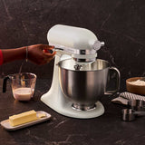 KitchenAid 4,7L 5KSM50PKVE Küchenmaschine - Artisan Plus mit GRATIS Glasschüssel