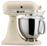 KitchenAid 4,8 L 5KSM175 Artisan Küchenmaschine Steellover mit Edelstahl-Werkzeugen