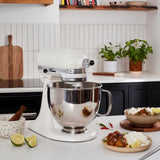 KitchenAid Set Edelstahlschüssel 5K5THSBP + Gemüseschneider 5KSMVSA