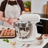 KitchenAid 4,8 L 5KSM175 Artisan Küchenmaschine Pastalover mit Nudelwalzen 3er- Set