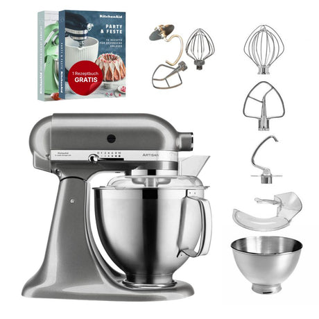 KitchenAid 4,8 L 5KSM185 Artisan Küchenmaschine Tschimmlover TschimmWhip,TschimmHook,TschimmBeat