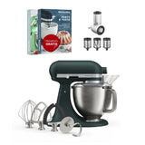 KitchenAid 4,7 L 5KSM50 Artisan Plus Küchenmaschine Beginnerset mit Gemüseschneider