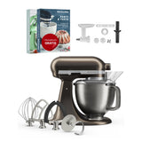 KitchenAid 4,7 L 5KSM50 Artisan Plus Küchenmaschine Cookielover mit Fleischwolf + Spritzgebäckvorsatz