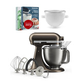 KitchenAid 4,7 L 5KSM50 Artisan Plus Küchenmaschine Icelover mit Eiszubereiter