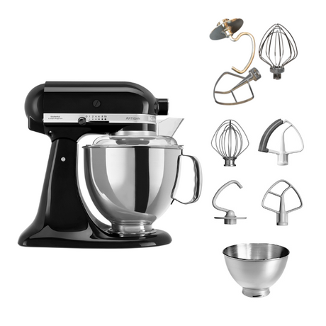KitchenAid 4,8 L 5KSM175 Artisan Küchenmaschine Tschimmlover mit Tschimmhook Rührelementen