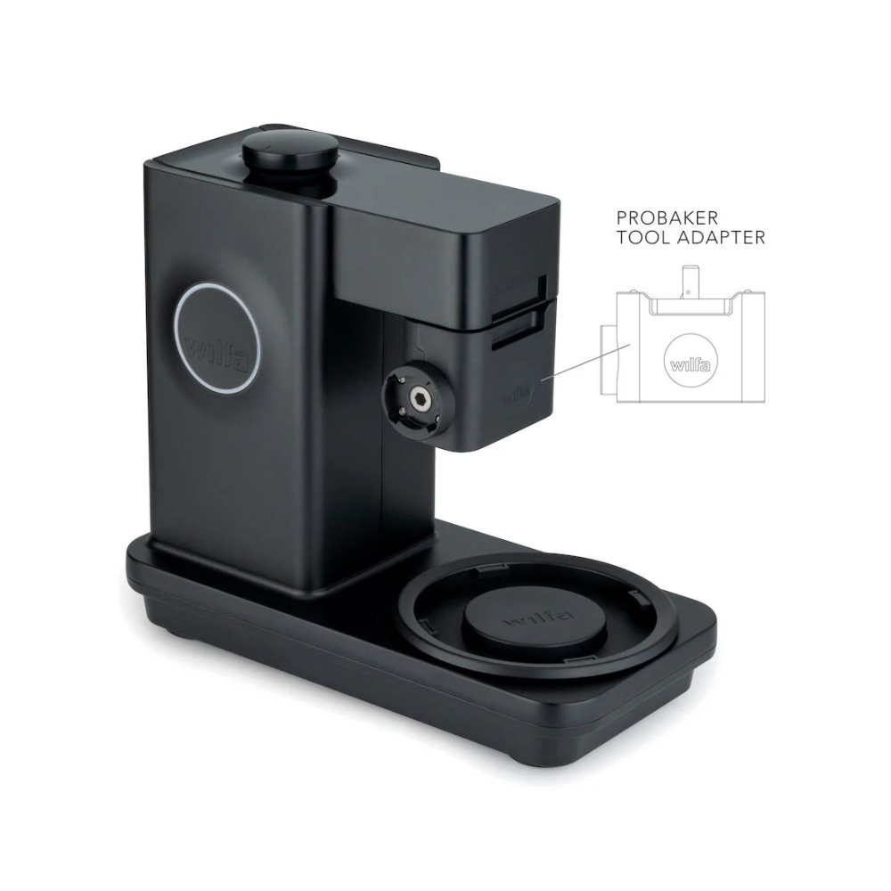 Wilfa Küchenmaschine Probaker Timer KM2GY-T70 grau+ Tool Adapter + Messerschmidt Flockervorsatz