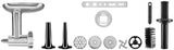 KitchenAid Metallfleischwolf Set mit Westmark Spritzgebäckvorsatz + 5KSMMGA Gr. 8