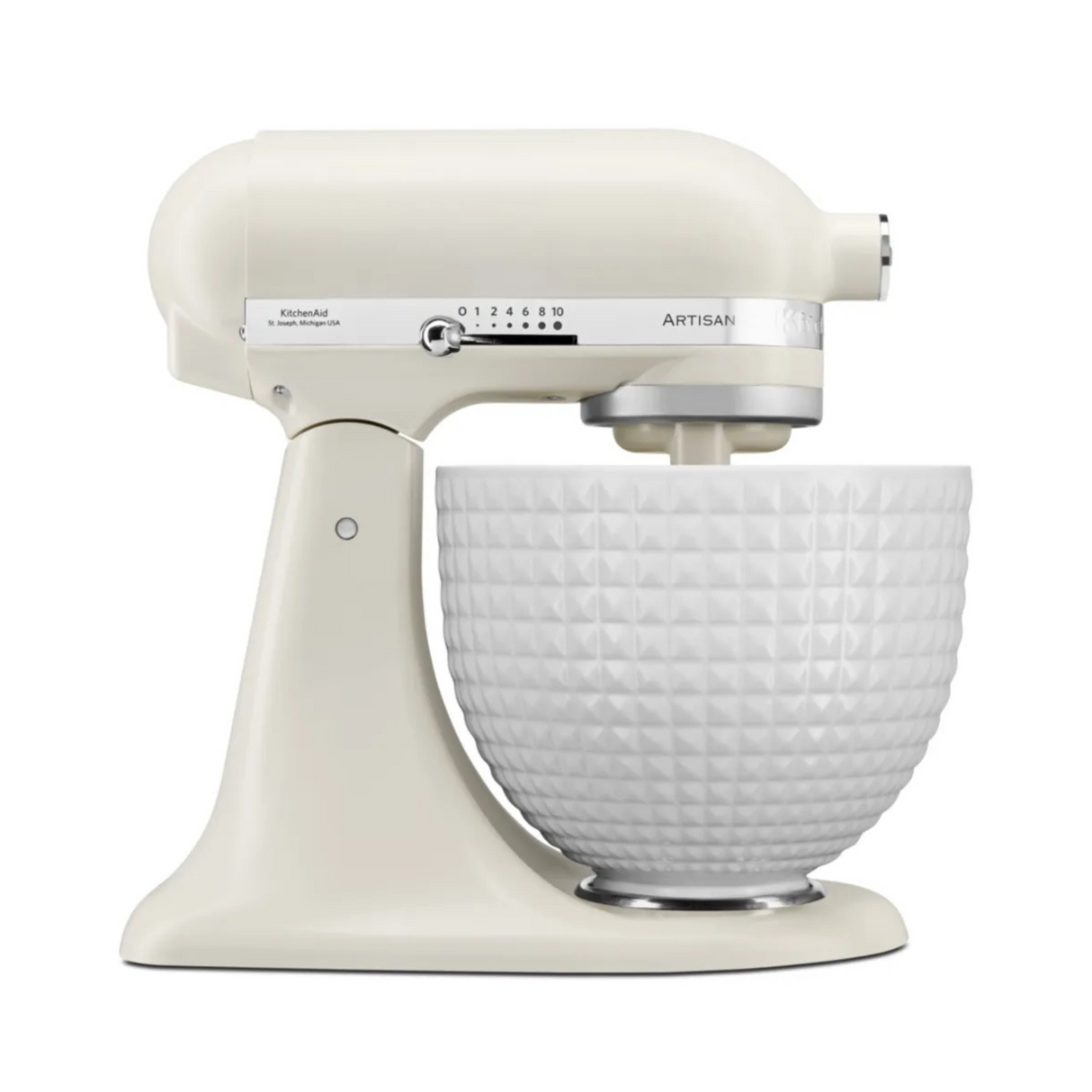 Monochrome Collection: KitchenAid Artisan 4,7 Liter Porcelain White KSM156 Küchenmaschine
