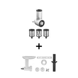 KitchenAid Set Kunststofffleischwolf 5KSMFGA inkl. Spritzgebäck + Gemüseschneider 5KSMVSA