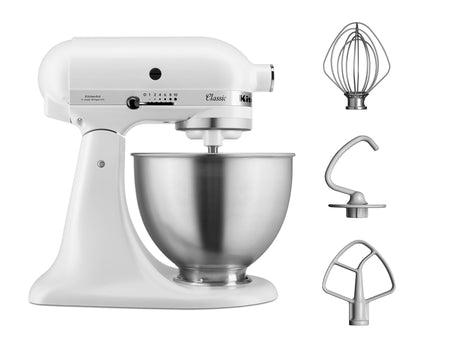 KitchenAid 4,3 L 5K45SS Classic Küchenmaschine