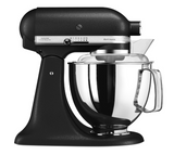 KitchenAid 4,8 L 5KSM175 Artisan Küchenmaschine Breadlover mit Messerschmidt Getreidemühlenvorsatz + Brotbackschüssel