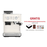 KitchenAid halbautomatische Espressomaschine mit Gratmahlwerk 5KES6551 inkl. GRATIS Illy Exploration Kit