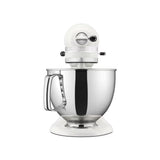 KitchenAid 4,8 L 5KSM175 Artisan Küchenmaschine Pastrylover mit Kunststofffleischwolf+Spritzgebäckvorsatz und Patisserie Buch