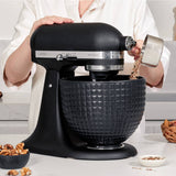 Monochrome Collection: KitchenAid Artisan 4,7 Liter Gusseisen Schwarz KSM156 Küchenmaschine