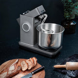 WILFA Küchenmaschine Probaker V2 mit Edelstahlknethaken inkl. GRATIS Brotmesser