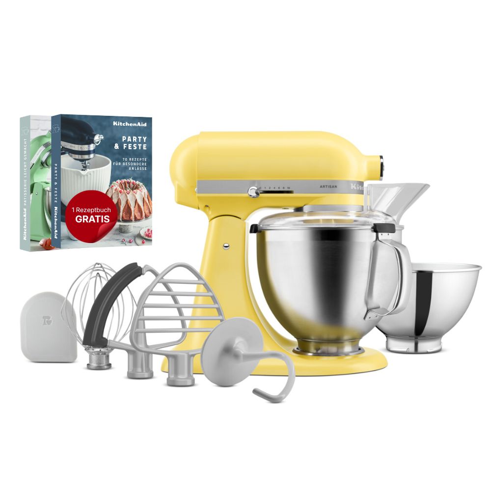 Küchenmaschine 4,7L Artisan 5KSM195PSEBT Küchenmaschine Butter