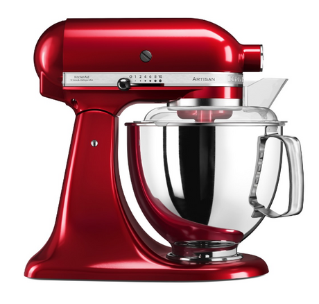 KitchenAid 4,8 L 5KSM175 Artisan Küchenmaschine Icelover mit Eiszubereiter